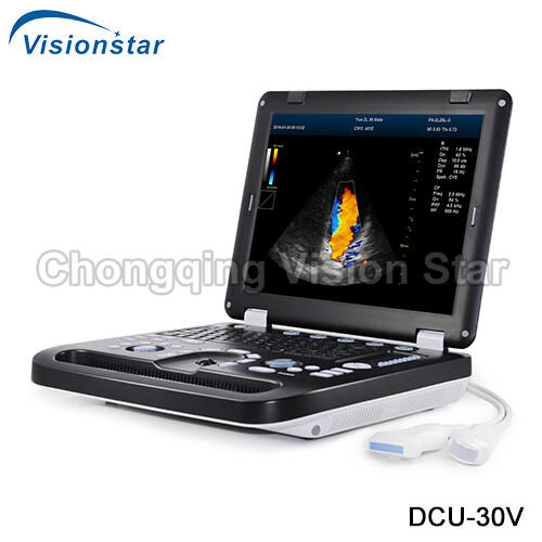 DCU-30V Portable Laptop 4D Color Doppler Veterinary Ultrasound Machine